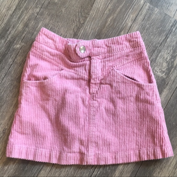 Zara Other - ZARA pink corduroy girls skirt size 6